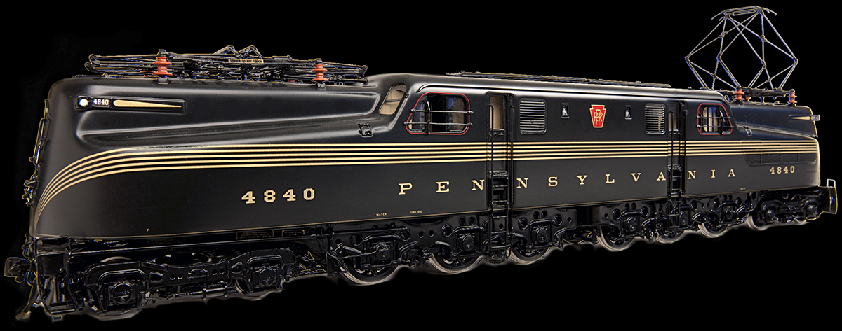 Kohs & Company PRR GG-1 brass model locomotive